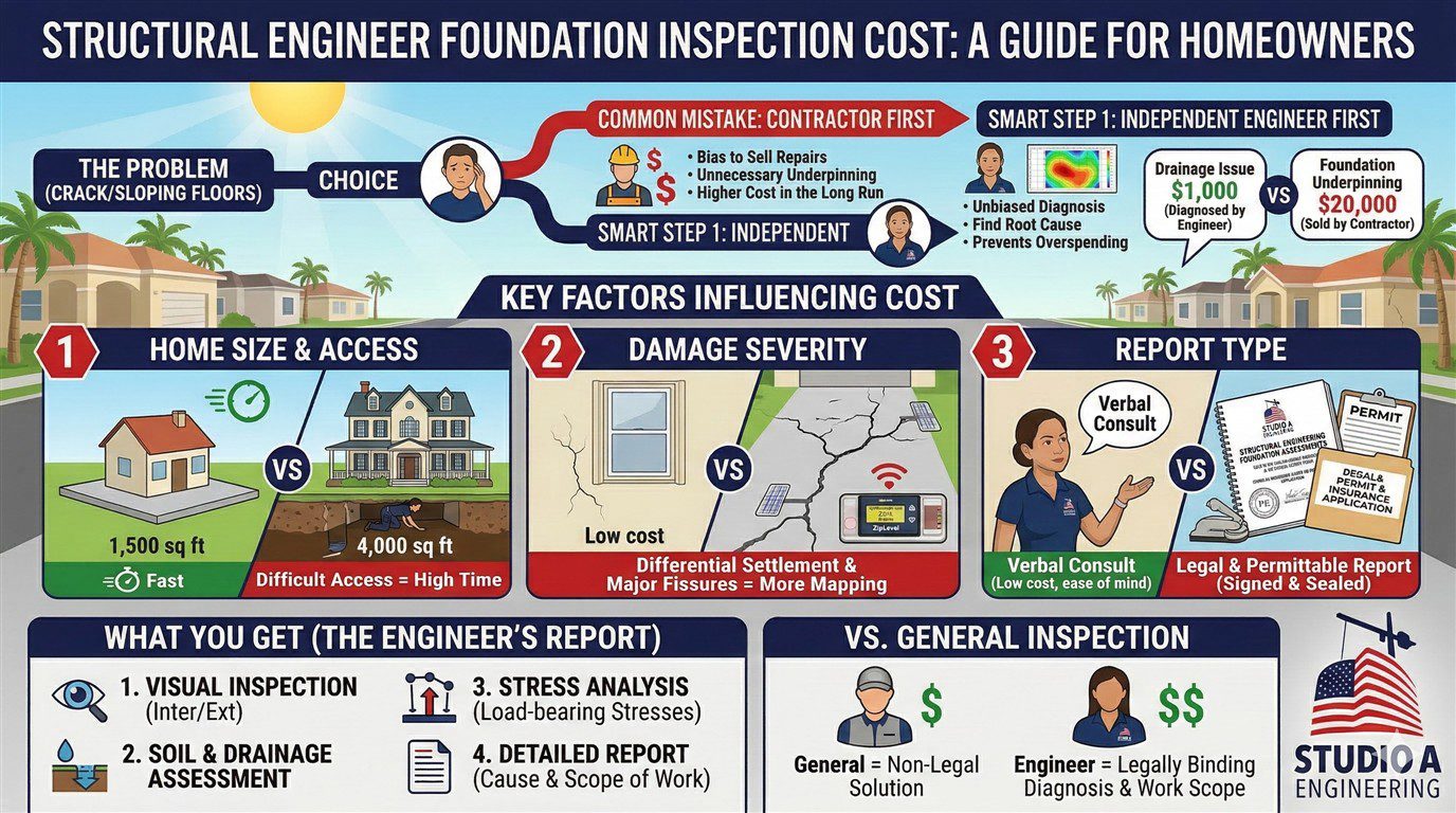 structural engineer foundation inspection cost