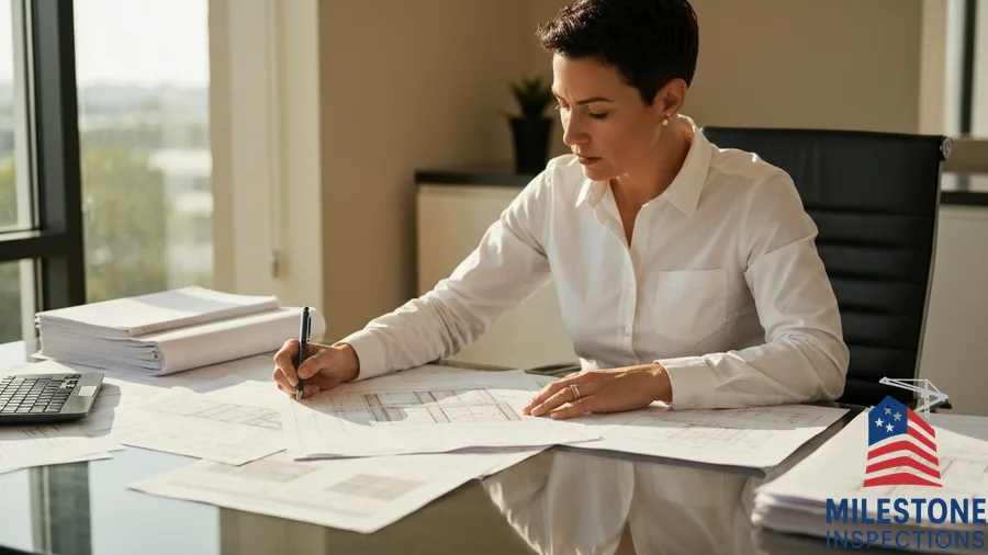 shoring plans florida engineer reviewing