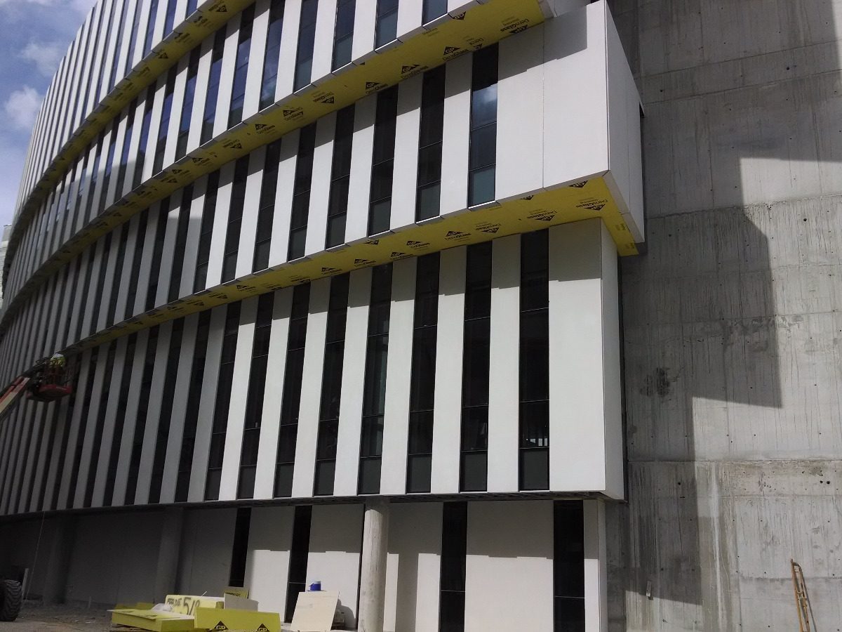 FIU Stempel Complex, Miami: curved facade