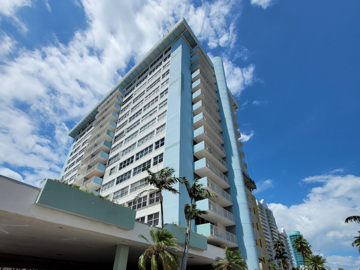 Structural engineering projects: Regency Towers, Miami Beach