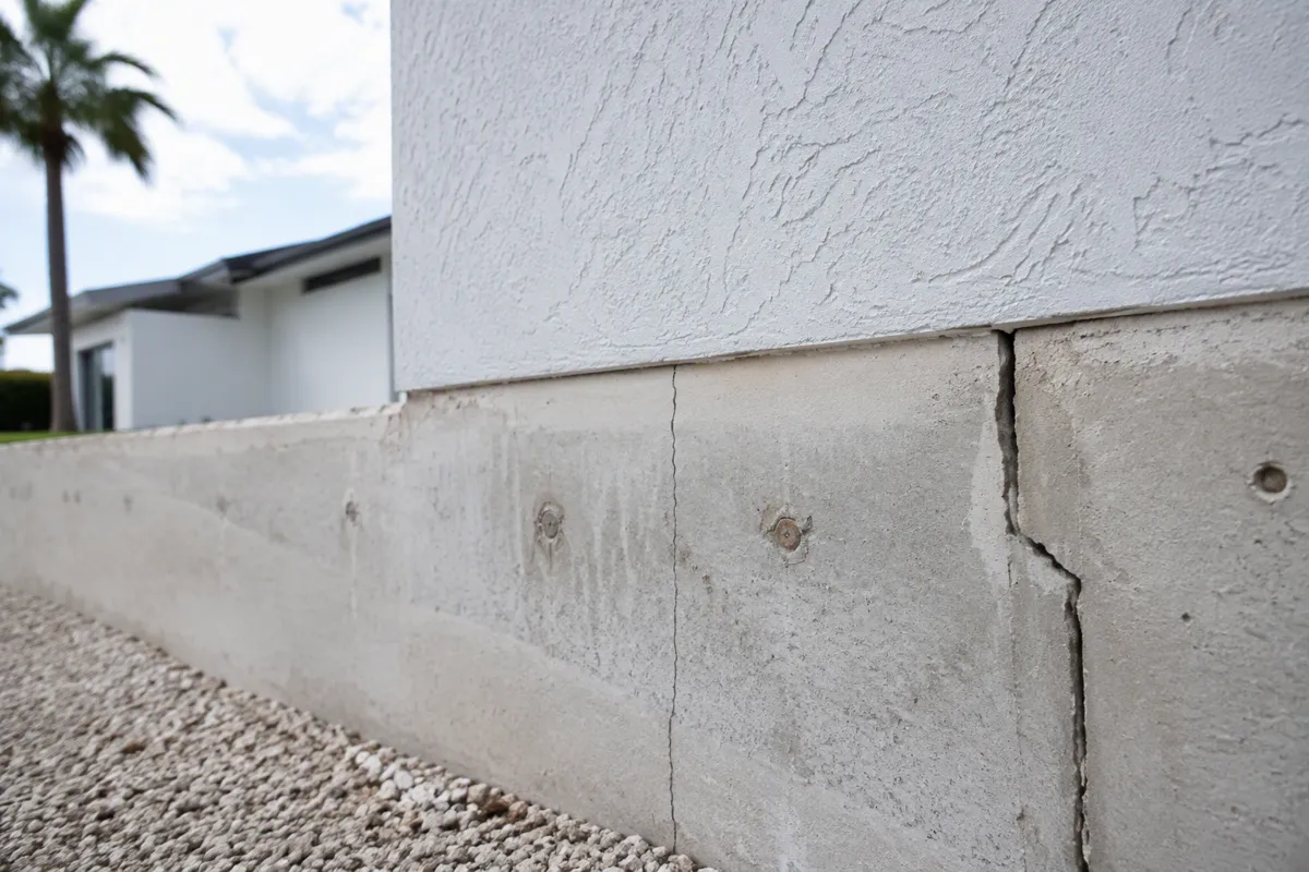 Wide exterior of a South Florida home for foundation inspection cost florida context