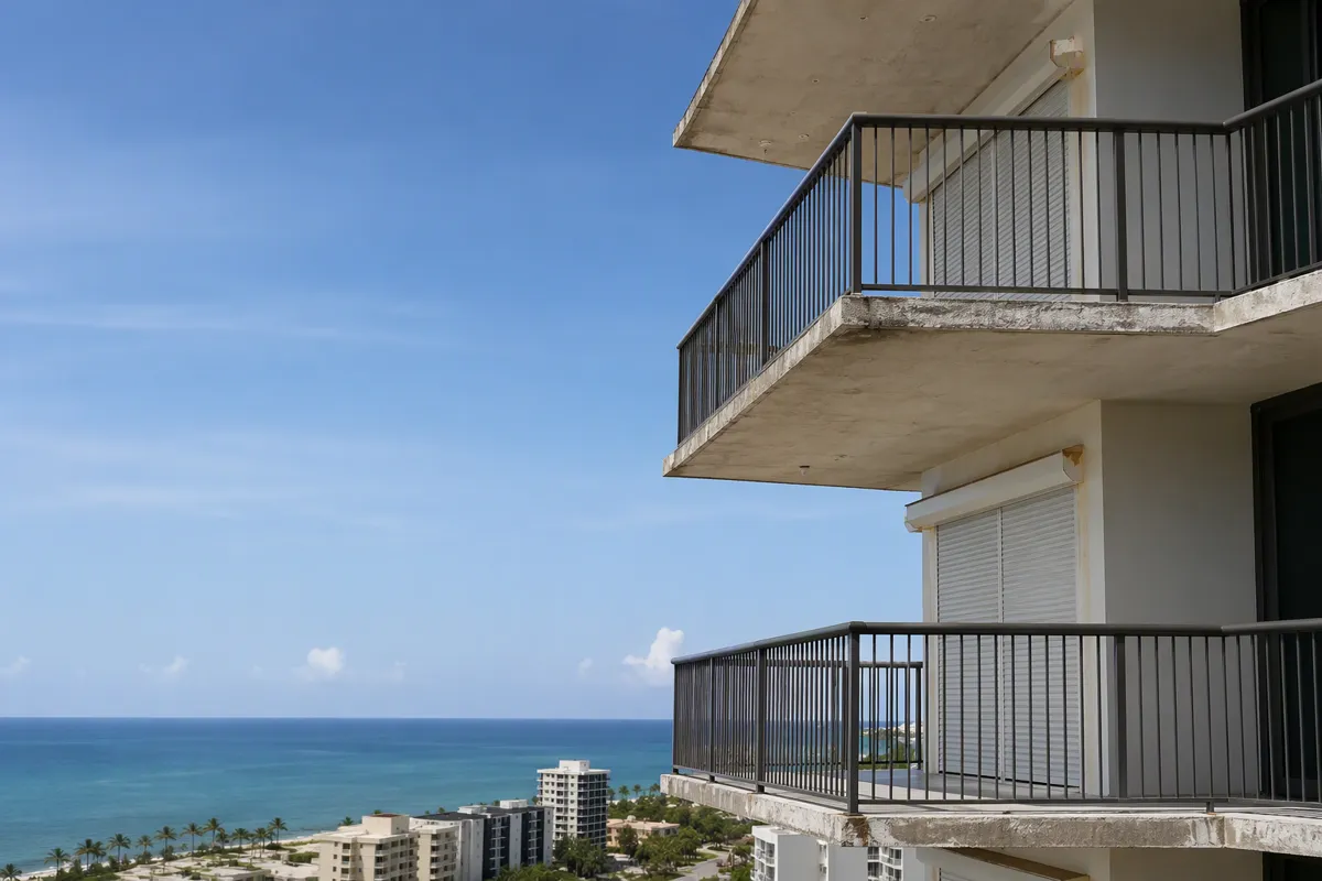 South Florida condo towers at dawn, illustrating structural integrity reserve study planning.