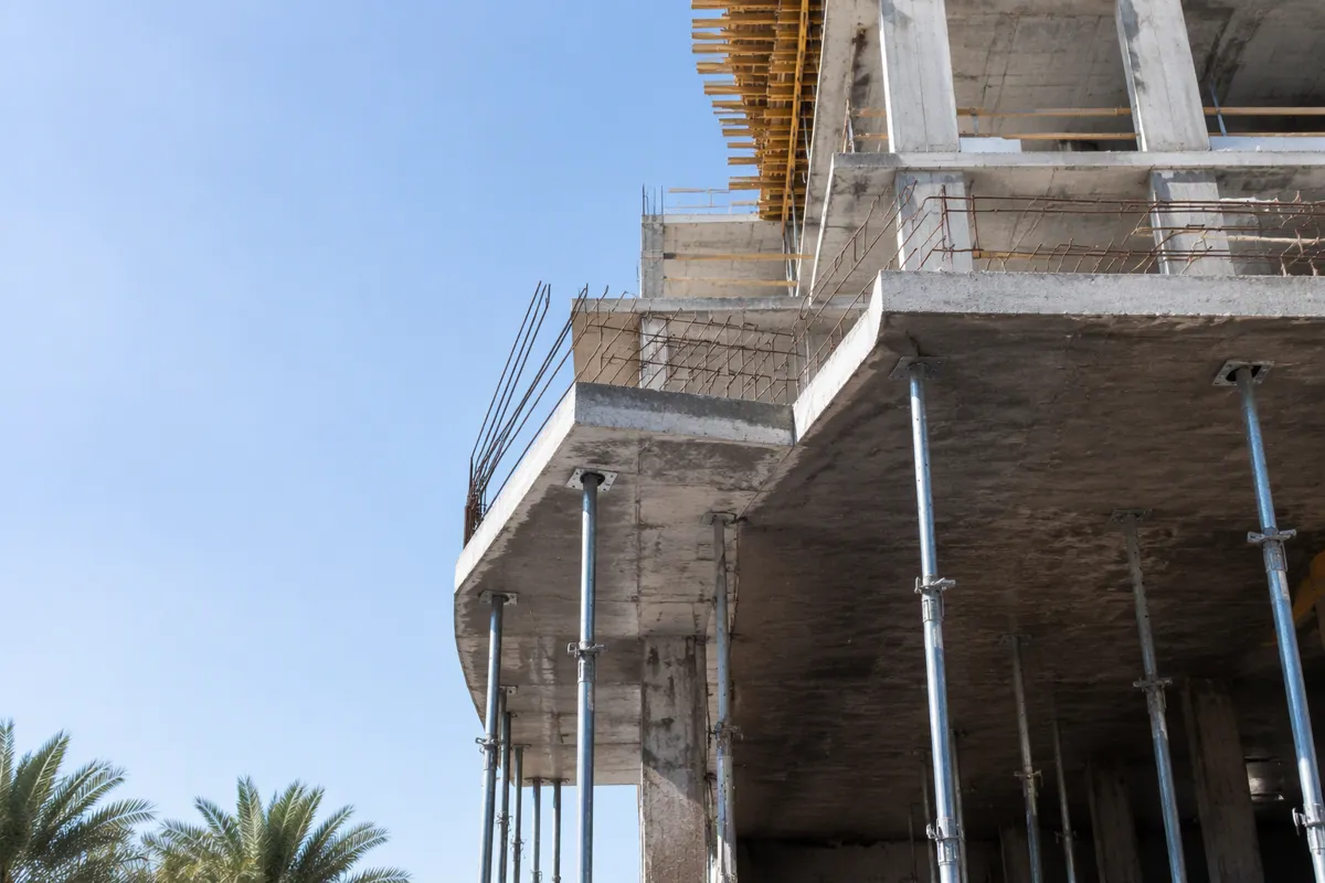 South Florida concrete tower under construction illustrating threshold building definition