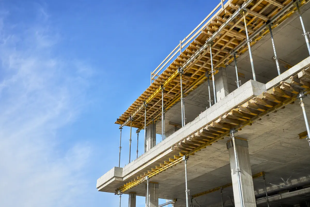 South Florida condo tower structural engineer report view with balconies and open sky