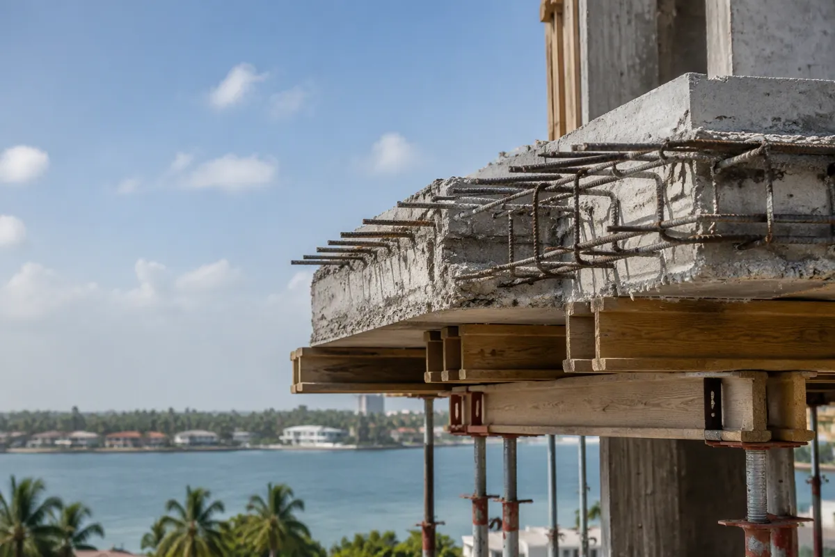 South Florida condo towers with balconies illustrating structural engineer letter compliance.
