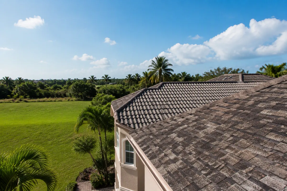 1. Roof Condition & Covering: wind mitigation inspection Florida