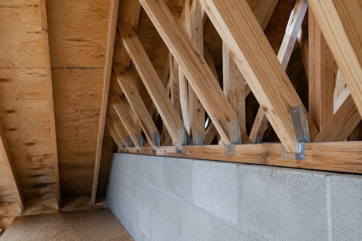 2. Roof-to-Wall Connection: wind mitigation inspection Florida